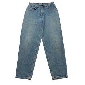 Vintage 90s Levi's 550 Student Orange Tab Jeans Women's 27x29